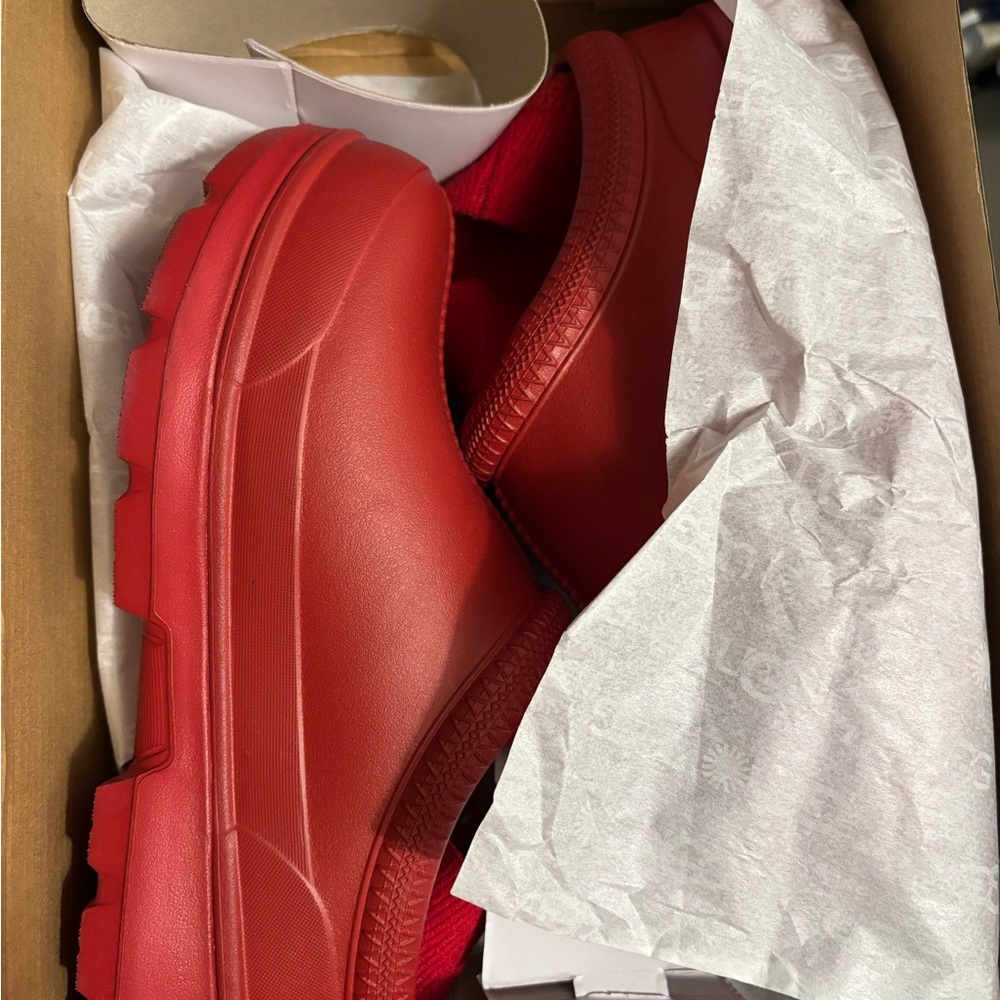 UGG Red Slip-On Shoes